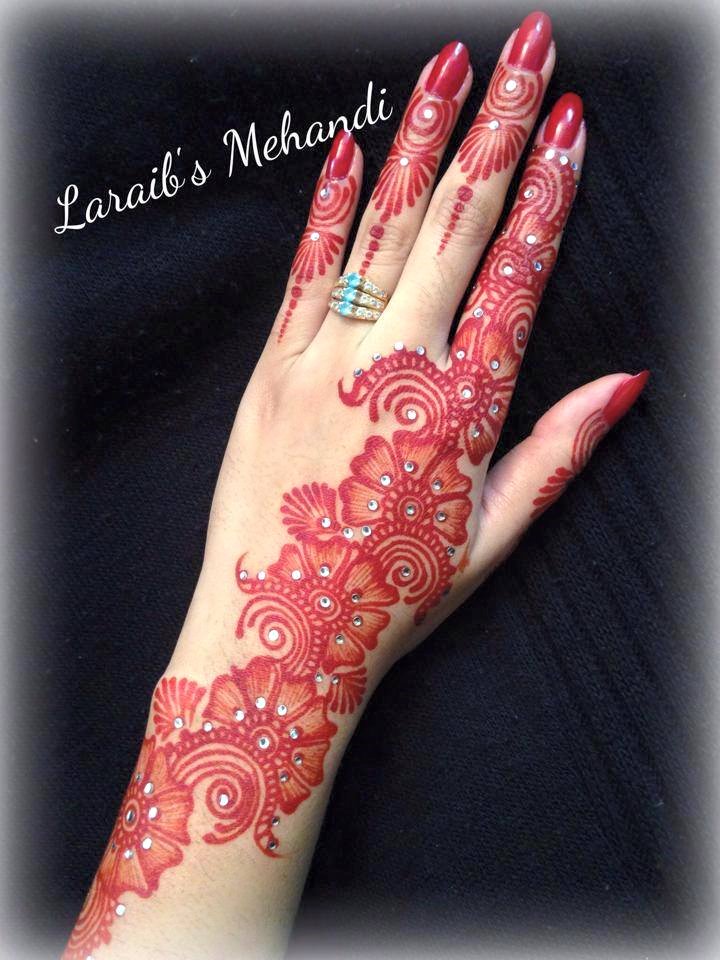 Best Arabic Henna Design for Fingers - Fashion Beauty ...
